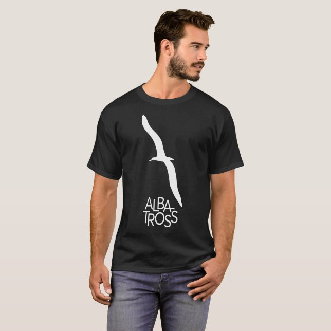 Albatross unique graphic art shirt (Front Full)