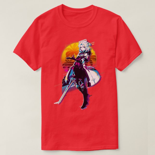 Albedo Genshin Impact T-Shirt (Design Front)