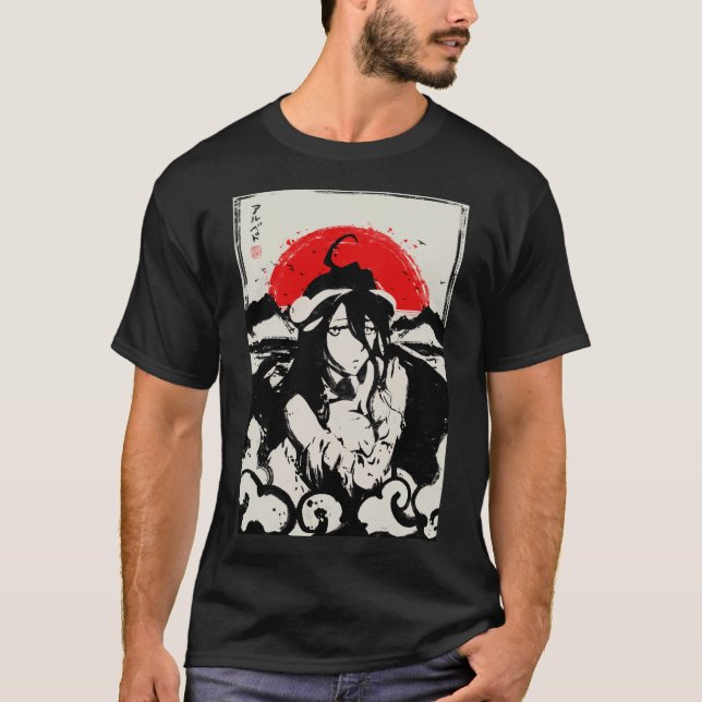 Albedo Japanese Ink アルベド Active T-Shirt (Front)