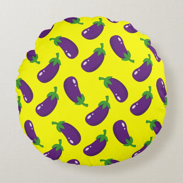 Albergínia Round Cushion (Front)