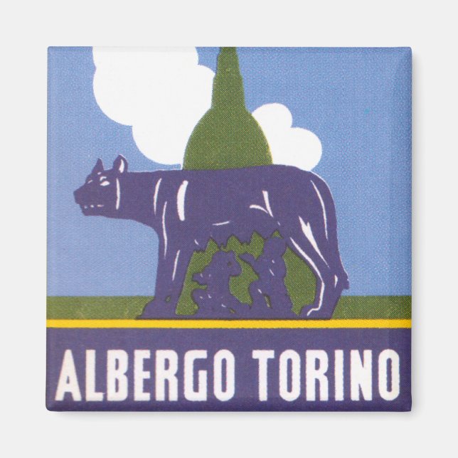 Albergo Torino Magnet (Front)