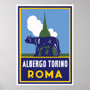 Albergo Torino Roma Poster