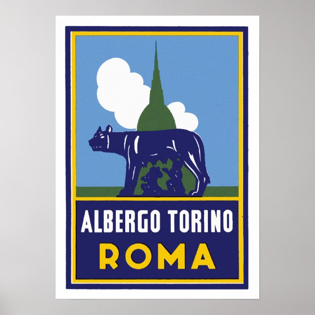 Albergo Torino Roma Poster (Front)
