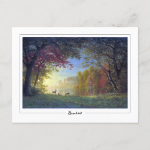 Albert Bierstadt #134 - Fine Art Postcard