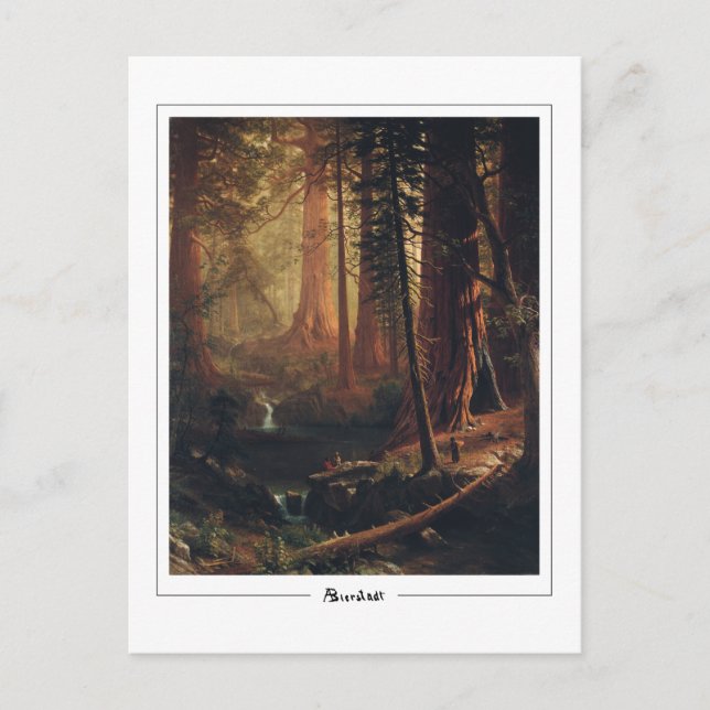 Albert Bierstadt #4 - Fine Art Postcard (Front)