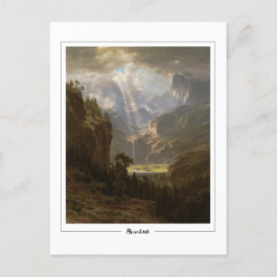 Albert Bierstadt #52 - Fine Art Postcard