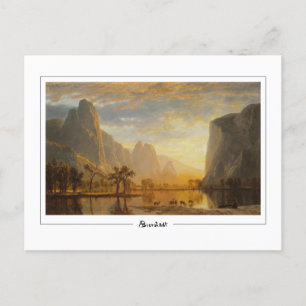 Albert Bierstadt #86 - Fine Art Postcard
