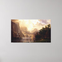 Albert Bierstadt - Among the Sierra Nevada, Califo