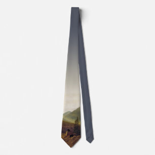 Albert Bierstadt - Bears in the Wilderness Neck Ti Tie