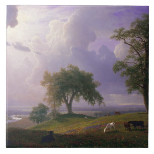 Albert Bierstadt - California Spring Tile