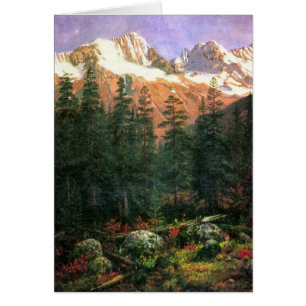 Albert Bierstadt Canadian Rockies