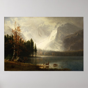 Albert Bierstadt Estes Park Colorado Whyte's Lake Poster