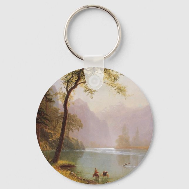 Albert Bierstadt, Kerns River Valley California Key Ring (Front)