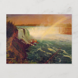 Albert Bierstadt, Niagara Falls. Postcard