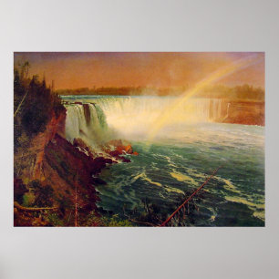 Albert Bierstadt, Niagara Falls. Poster