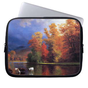 Albert Bierstadt - On the Saco Laptop Sleeve