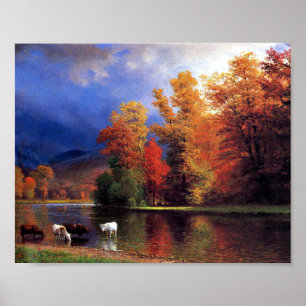 Albert Bierstadt - On the Saco Poster