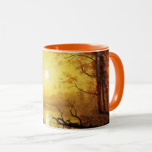 Albert Bierstadt painting, Sunrise, Mug