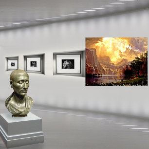 Albert Bierstadt’s 'Among The Sierra Nevada' Poster