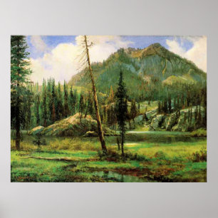 Albert Bierstadt - Sierra Nevada Mountains, Poster