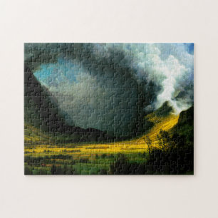 Albert Bierstadt Storm in The Mountains Puzzle