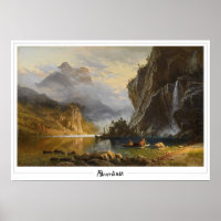 Albert Bierstadt Zedign Art Poster #108
