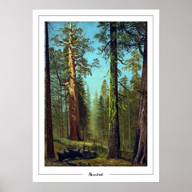 Albert Bierstadt Zedign Art Poster #31 (Front)
