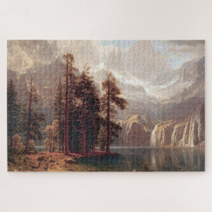 Albert Bierstadt's Sierra Nevada, 1871 Jigsaw Puzzle
