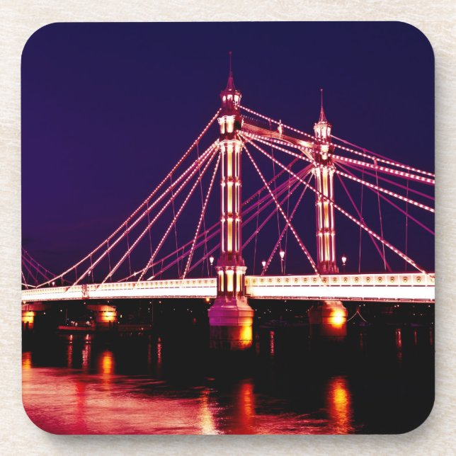 Albert Bridge London Coaster (Front)