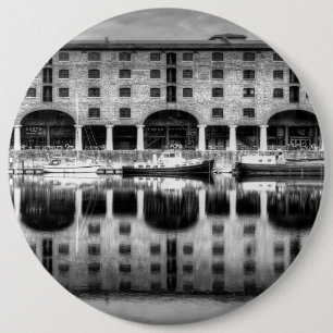Albert Dock Liverpool 6 Cm Round Badge