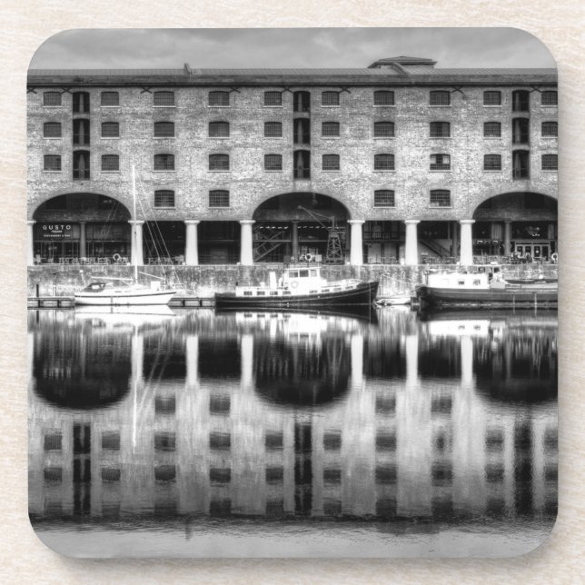 Albert Dock Liverpool Coaster (Front)