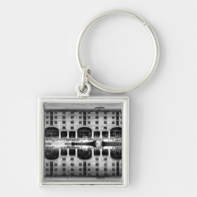 Albert Dock Liverpool Key Ring (Front)