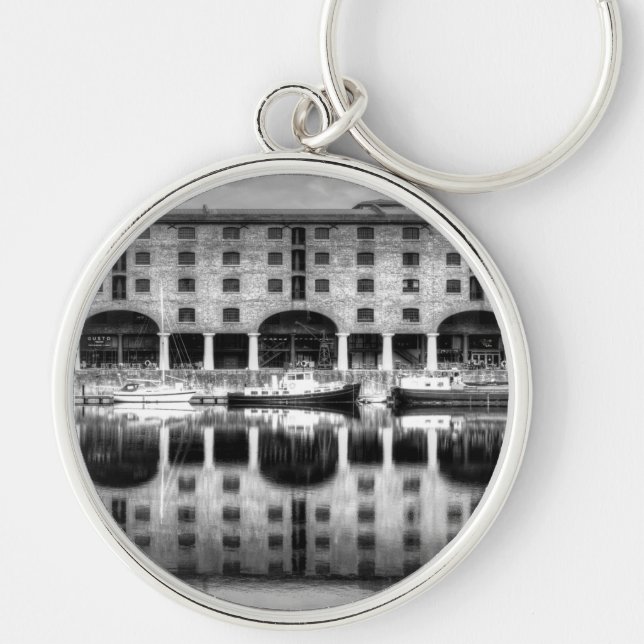 Albert Dock Liverpool Key Ring (Front)