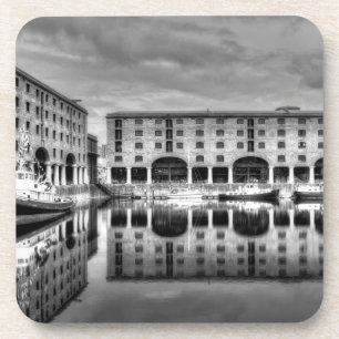 Albert Dock Liverpool Reflections Coaster