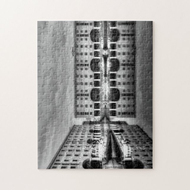 Albert Dock Liverpool Reflections Jigsaw Puzzle (Vertical)