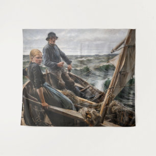 Albert Edelfelt - At Sea Tapestry