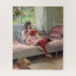 Albert Edelfelt - Good Friends Jigsaw Puzzle