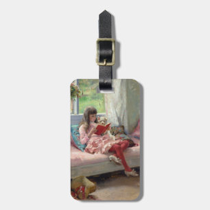 Albert Edelfelt - Good Friends Luggage Tag