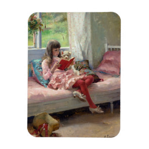 Albert Edelfelt - Good Friends Magnet