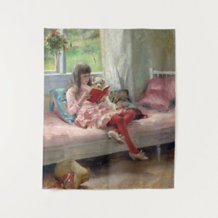 Albert Edelfelt - Good Friends Tapestry