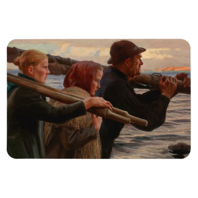 Albert Edelfelt - In the Outer Archipelago Magnet (Horizontal)