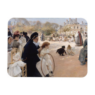 Albert Edelfelt - Luxembourg Gardens, Paris Magnet