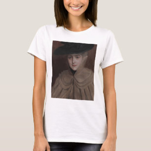 Albert Edelfelt - Portrait of a Young Woman T-Shirt