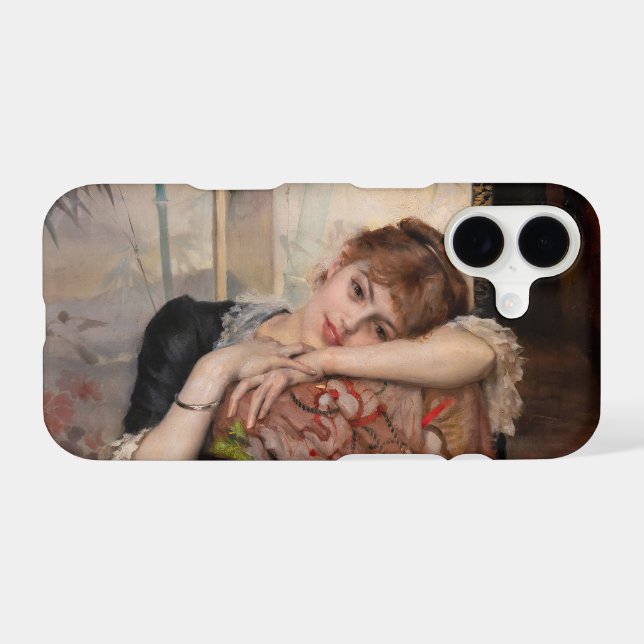 Albert Edelfelt - The Parisienne / Virginie (Back (Horizontal))