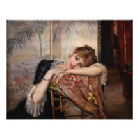 Albert Edelfelt - The Parisienne / Virginie