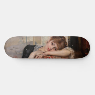 Albert Edelfelt - The Parisienne / Virginie Skateboard