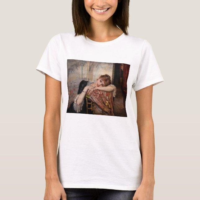 Albert Edelfelt - The Parisienne / Virginie T-Shirt (Front)