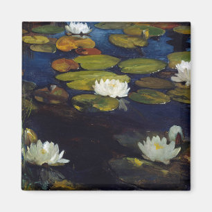 Albert Edelfelt - Water Lilies, Study Magnet