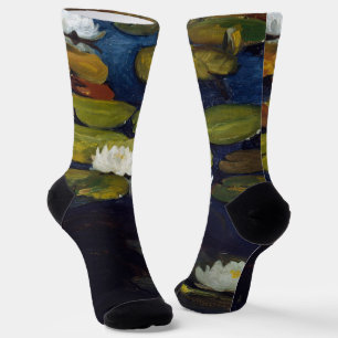 Albert Edelfelt - Water Lilies, Study Socks