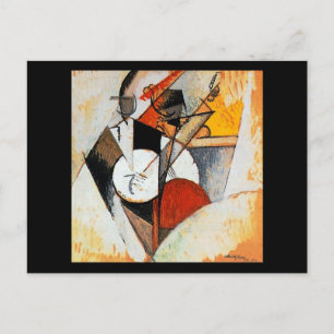 Albert Gleizes, Composition pour Jazz Art Vintage Postcard